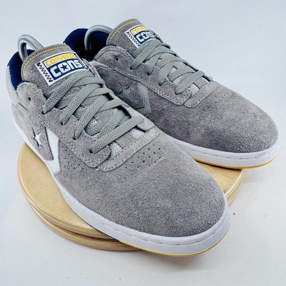 Converse KA-II Kenny Anderson Sneakers Mens 11 Gray Suede Skate Shoes